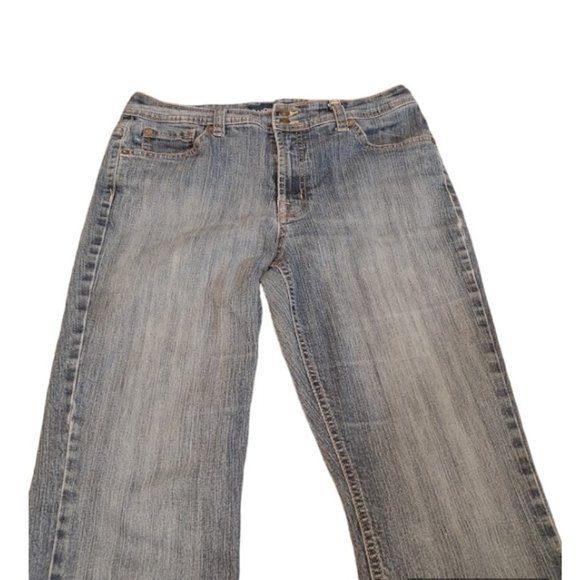 Bandolino Blu Jeans Arianna Bootcut Women's Comfy Casual Retro Denim Size 12 - Picture 3 of 14